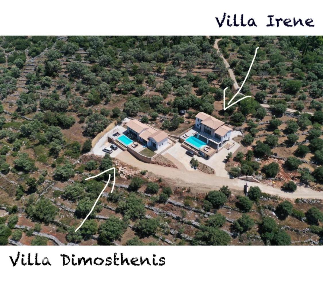 Tsakmakis Villas Luxury- Panoramic Sea View - Lefkada Tsoukaládhes Exterior foto